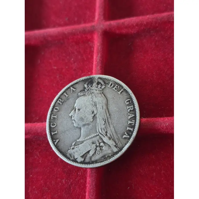 1892 HALF CROWN GREAT BRITAIN 🇬🇧 (SILVER)