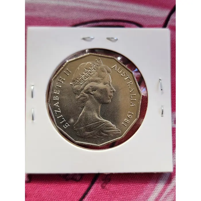 1981 royal wedding 50c unc