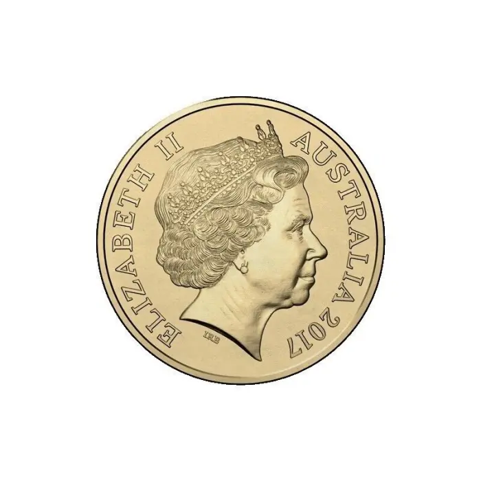 wo Dollar $2 coin - 2017 POSSUM MAGIC Coloured VISIBLE lightly circulated