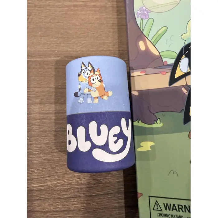 COLOURED SLEEPYTIME - 2026 Bluey $2 UNC Collector Folder + 2 coloured till coins