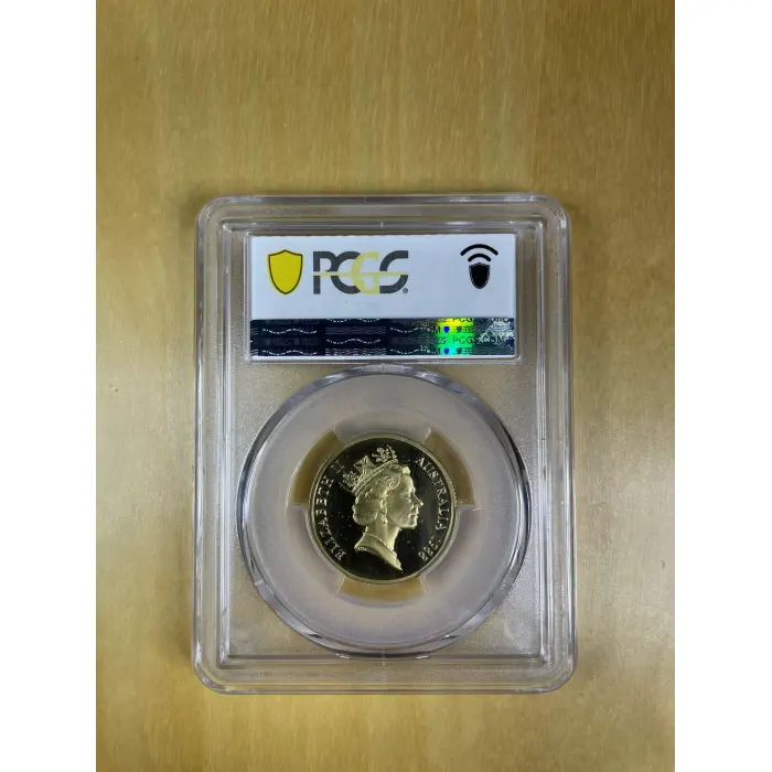 1988 Proof One Dollar $1 Aboriginal Art Australia PCGS PR66DCAM