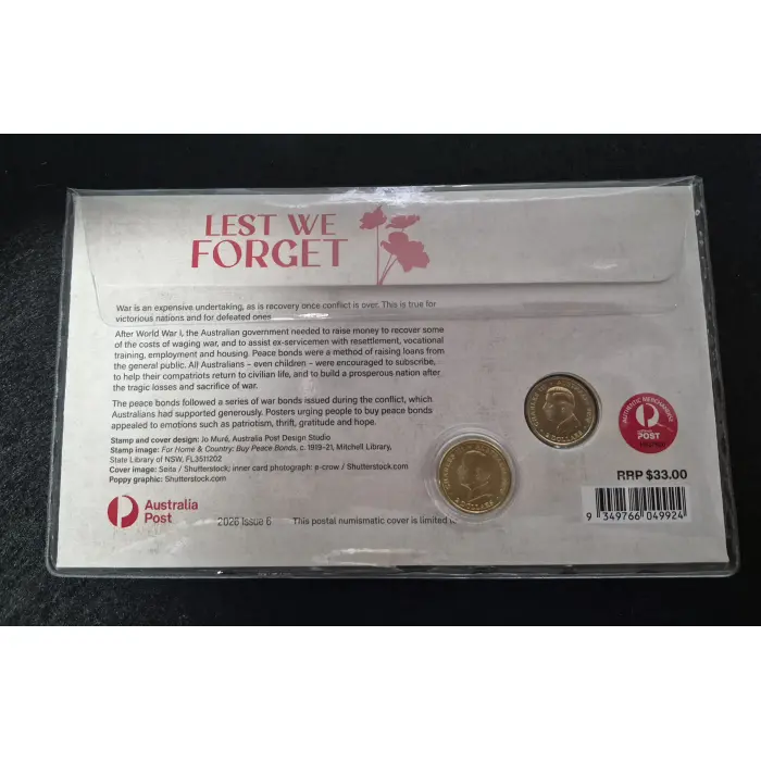 2026 Dawn Service PNC plus Unc Coin