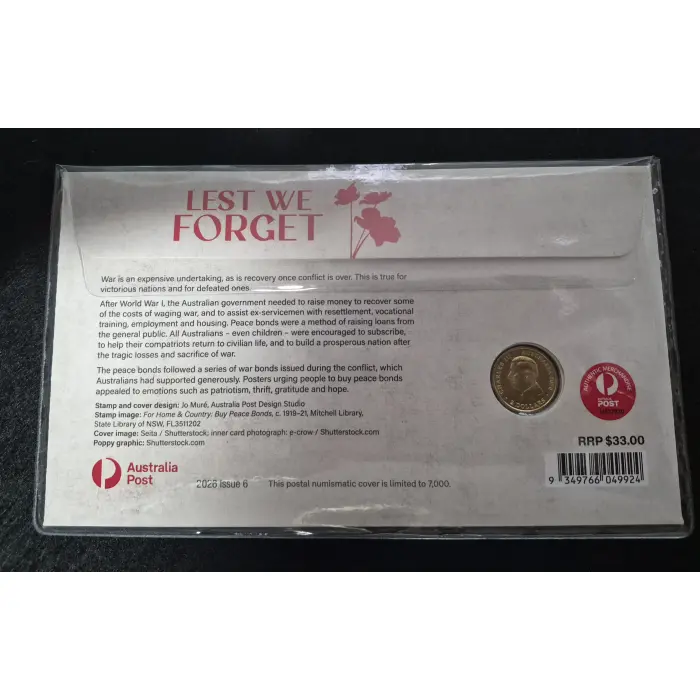 2026 Dawn Service PNC plus Unc Coin