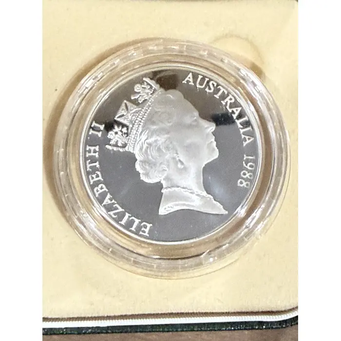 1988 $10 Silver Proof Australia's Bicentenary Gov Phillip's Landing