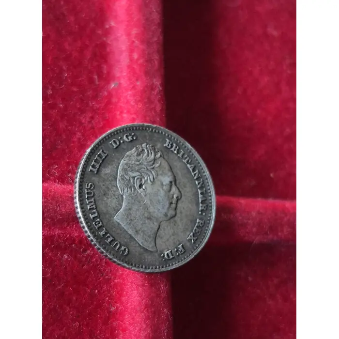1836 FOUR PENCE "GROUT" GREAT BRITAIN 🇬🇧 (SILVER)