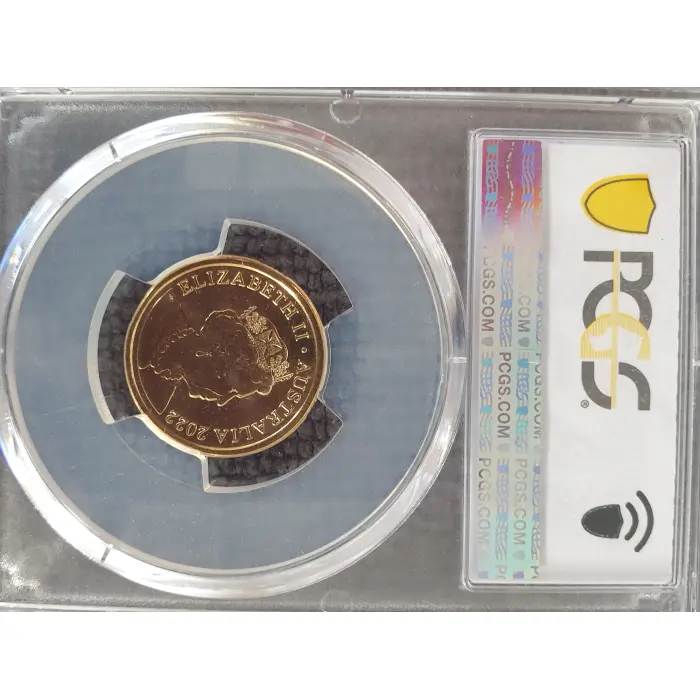 2022-C Remembrance Day Colorized Red Poppy PCGS MS68 (Running Numbers)
