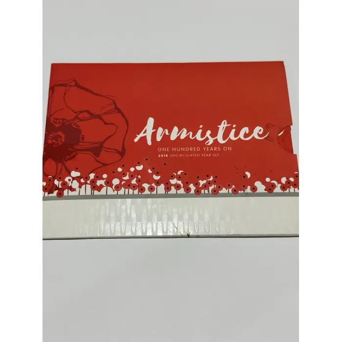 Armistice 2018 uncirculated mint coin set 
