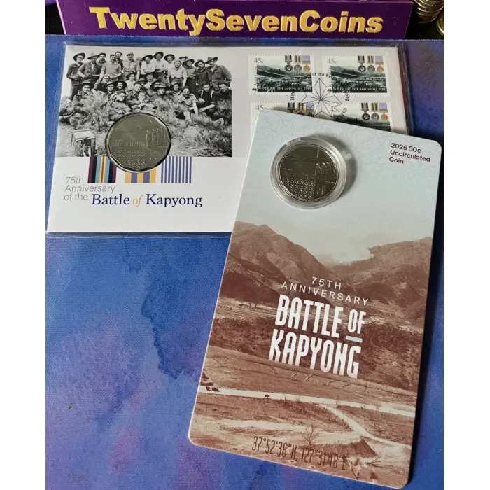 🎖️2026 Battle of Kapyong CARDED/PNC Combo🎖️