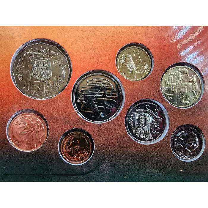 1989 Royal Australian Mint Proof set in flip folder