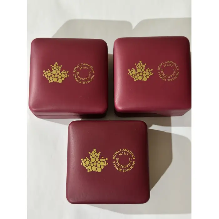 Canadian Mint Floral Emblems set of coins 