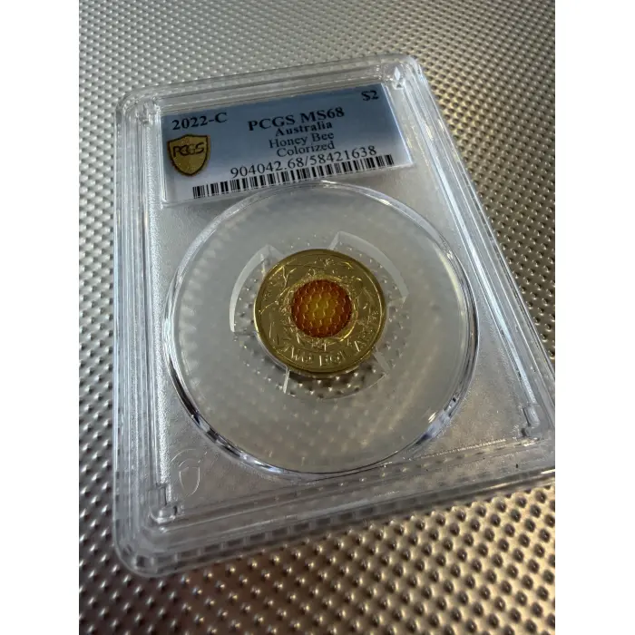 2022 $2 Two Dollars Honey Bee PCGS Graded MS68