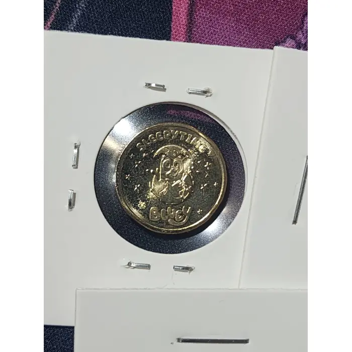 2026 bluey uncirculated coin collection.