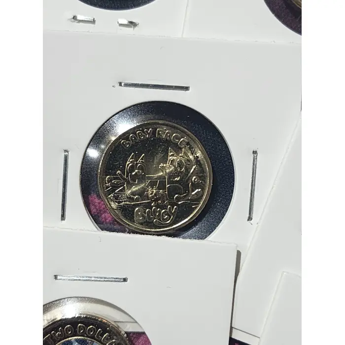 2026 bluey uncirculated coin collection.