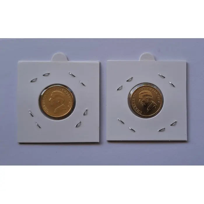 2026 $2 Bluey Opened Tube/Folder set INCLUDES 2 x TILL COINS