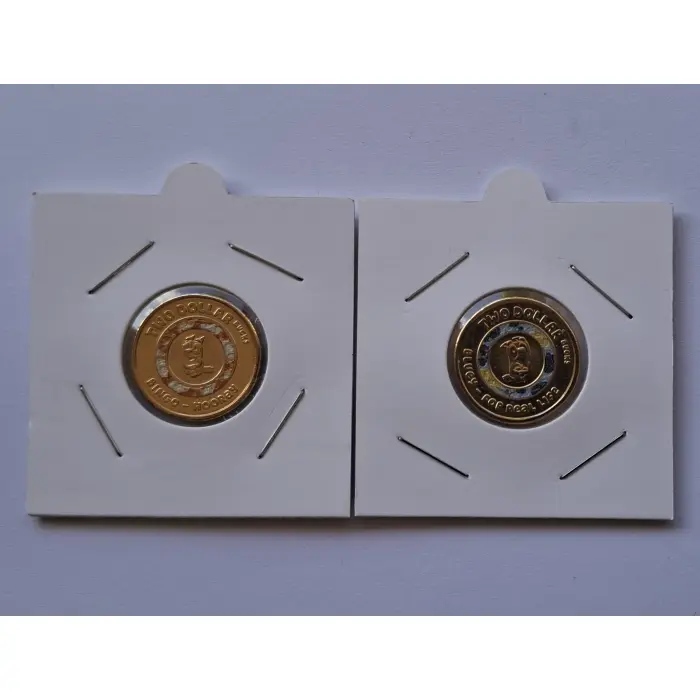 2026 $2 Bluey Opened Tube/Folder set INCLUDES 2 x TILL COINS
