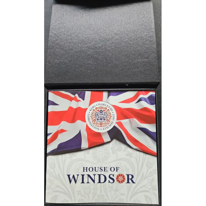 👑 House of Windsor - Enamel Australian Penny 5-Coin Collection