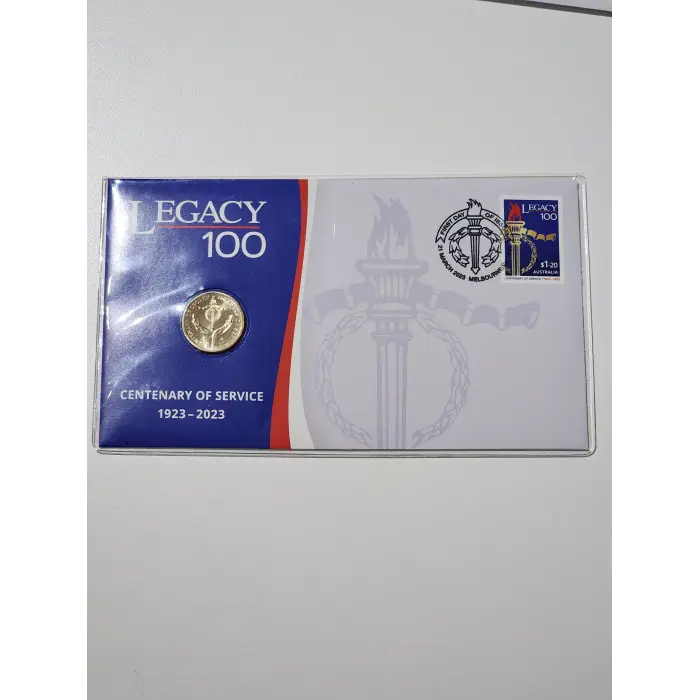 Australia 2023 Legacy Centenary 100 Years of Service $1 Coin with Privy Mark PNC
