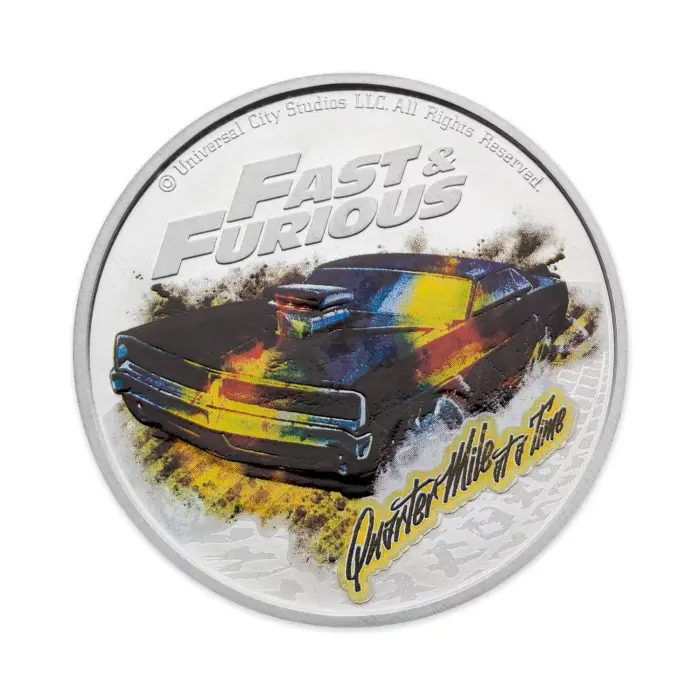 2025 Fast and Furious Postal Numismatic Cover (PNC)