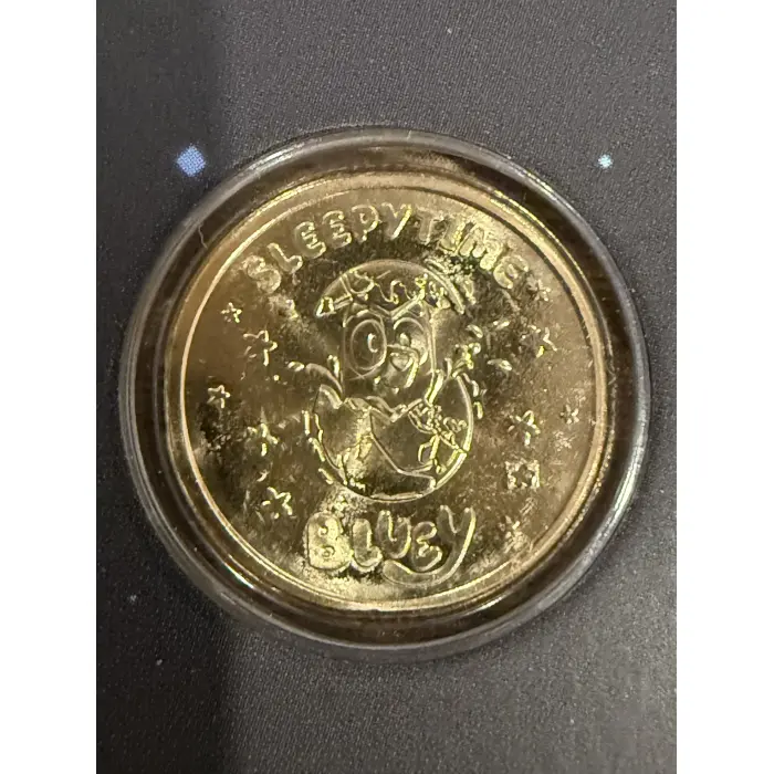 Bluey 2026 $2 Coin in Card with Privy Mark – Sleepy Time
