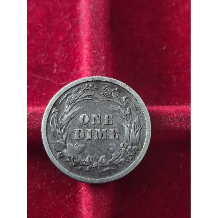 1898 "BARBER" DIME USA 🇺🇸 (90% SILVER)