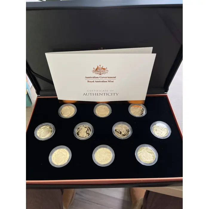 2023 Aussie big things ten coin proof set