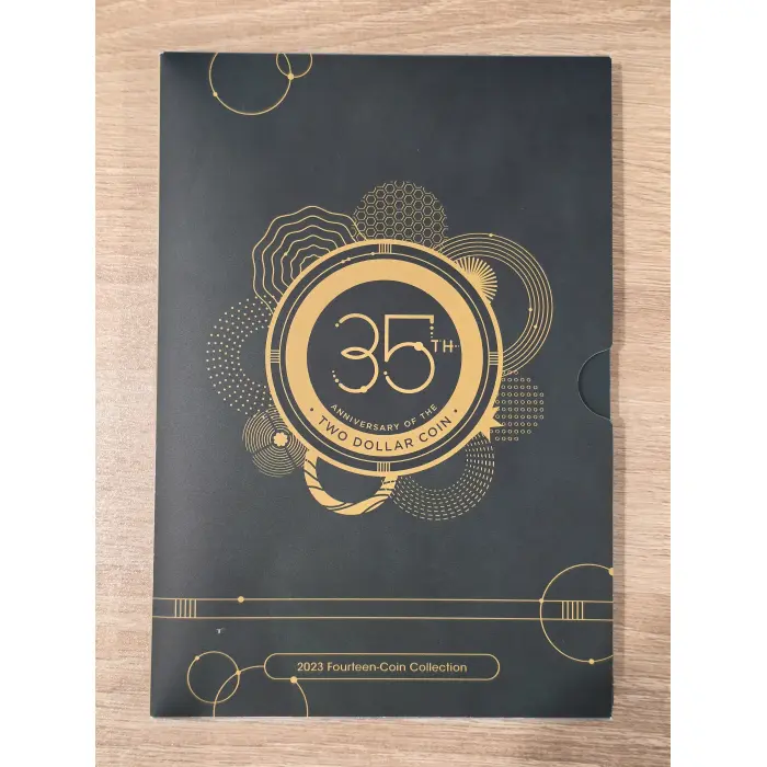  2023 $2 35th Anniversary of the $2 Coin - 14 Coin Collection Uncirculated