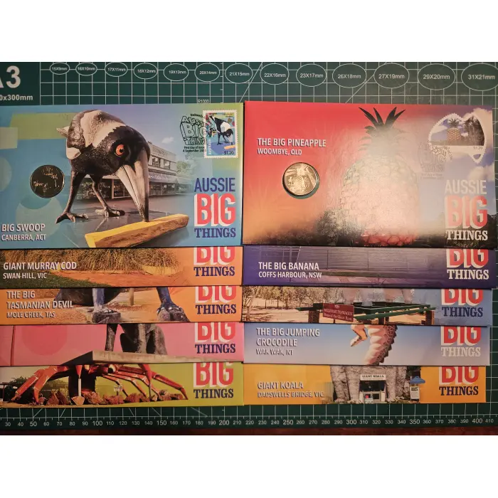 2023 Aussie BIG things pnc set of 10