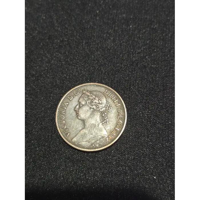1886 QUEEN VICTORIA FARTHING BRITAIN 🇬🇧 
