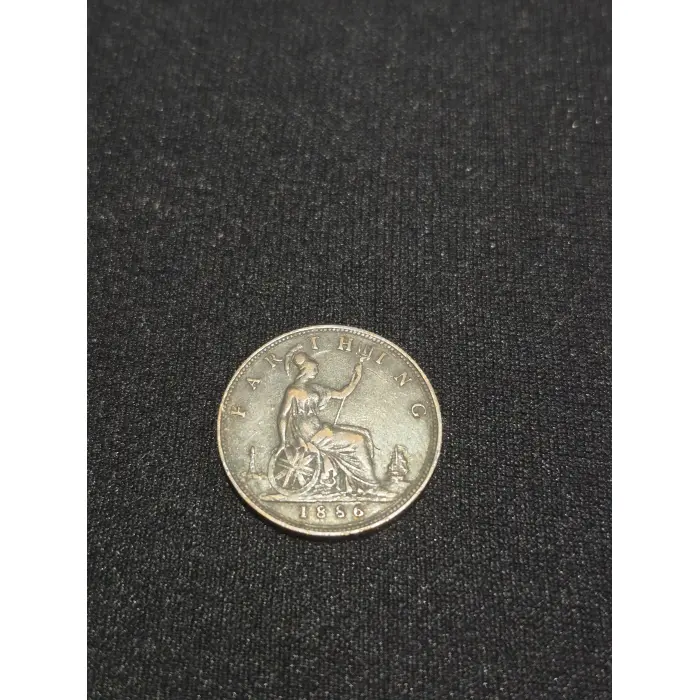 1886 QUEEN VICTORIA FARTHING BRITAIN 🇬🇧 