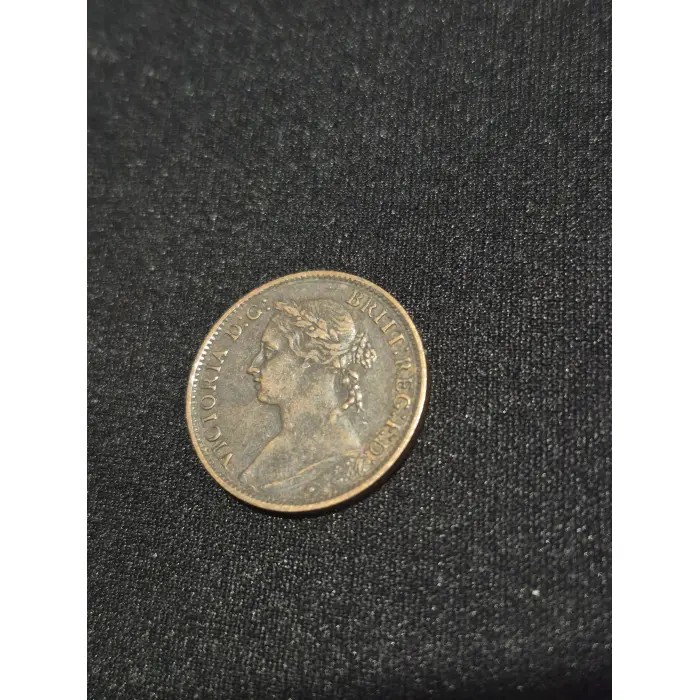 1886 QUEEN VICTORIA FARTHING BRITAIN 🇬🇧 