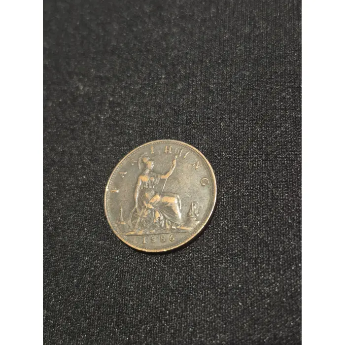 1886 QUEEN VICTORIA FARTHING BRITAIN 🇬🇧 