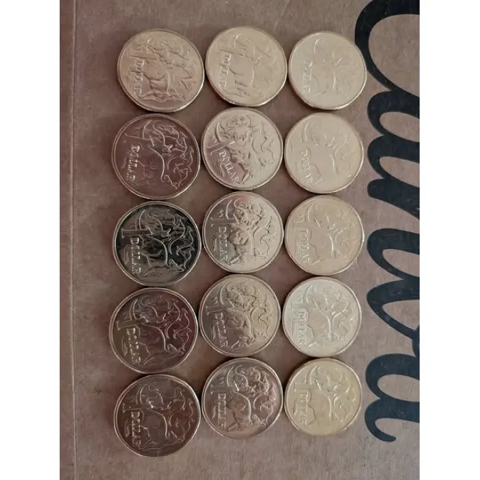 15 x 2026 $1 Six Mob of Roos Circulated