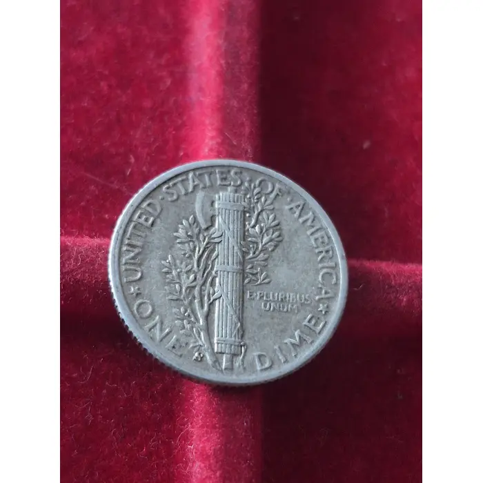 1943 S "MURCURY" DIME USA 🇺🇸 (WWII 90% SILVER)