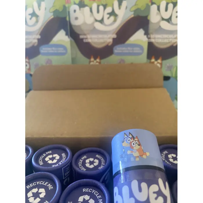 2026 Bluey Coin Tubes with Folders (1 box = 10 Tubes)