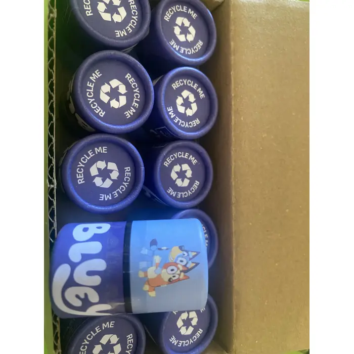 2026 Bluey Coin Tubes with Folders (1 box = 10 Tubes)