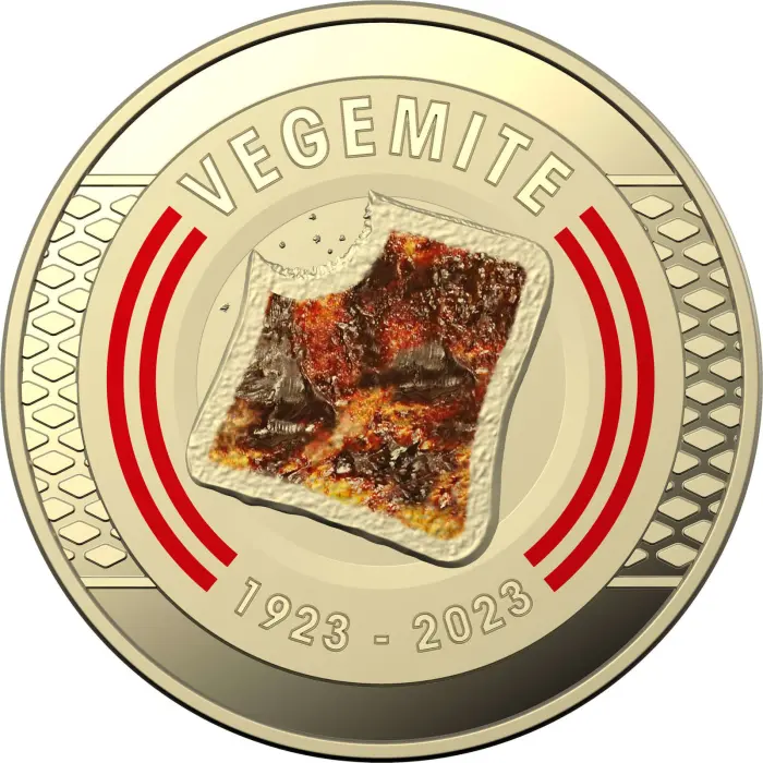 Vegemite Centenary - Proof Year Set 2023 2023 Proof 6 Coin Collection including $1 and more