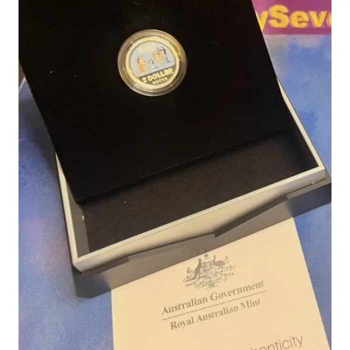🐶2026 ‘Bluey’ Fine Silver $2 Coloured Proof Coin🐶