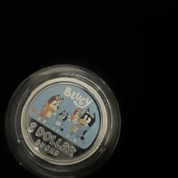 2026 Bluey silver proof coin