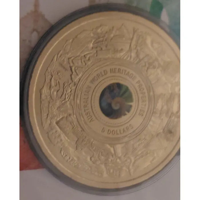 Australian World Heritage $5 coin 