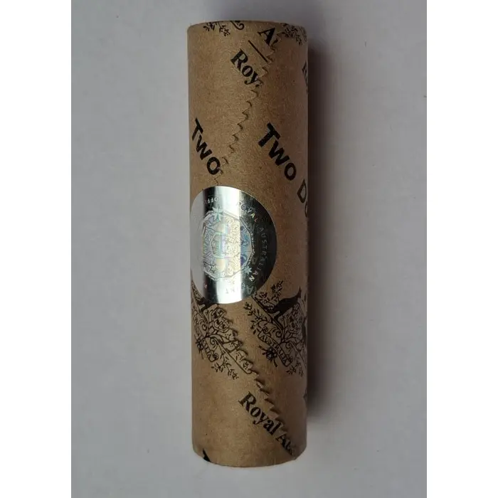 2021 $2 Ambulance Services- Premium H/T Coloured Mint Roll (25 Coins)