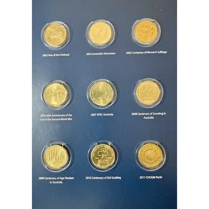 $1 coin collection Folder complete 