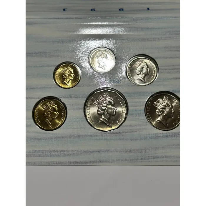 1993 uncirculated coin set landcare dollar