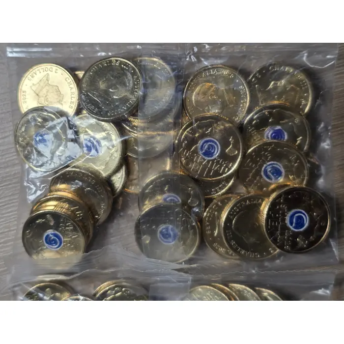 AO 2025 $2 Male and Female Coin Bag Uncirculated 