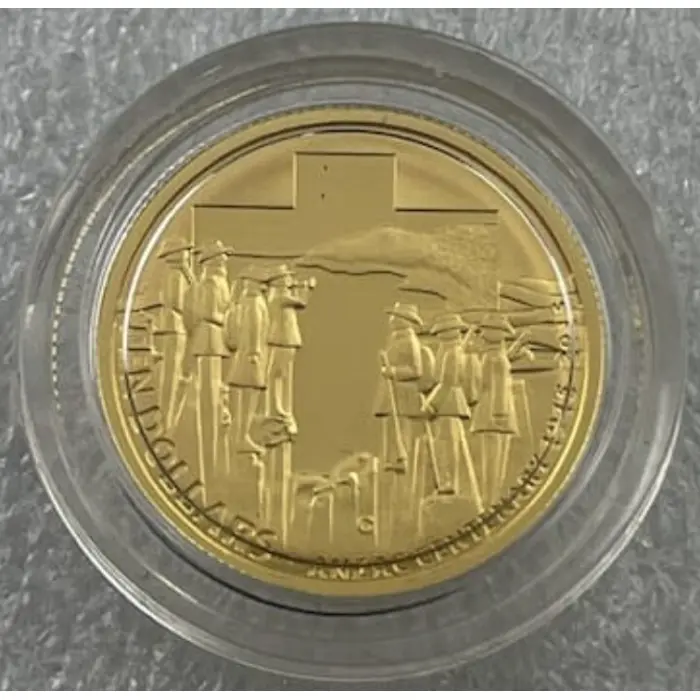 $10 2015 ANZAC Centenary 1/10oz Gold Proof