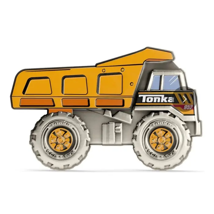 🚛 Tonka Dump Truck 1oz Silver Collectible Coin 🚛Agoro / Limited Mintage 1000 