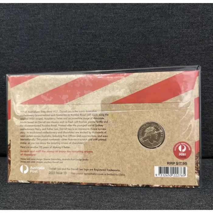 2022 Australia PNC Darrell Lea Great Aussie Coin Hunt GACH - Letter D $1 Coin