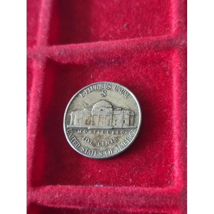 1943 S "SILVER WAR NICKEL" USA 🇺🇸  (SILVER)