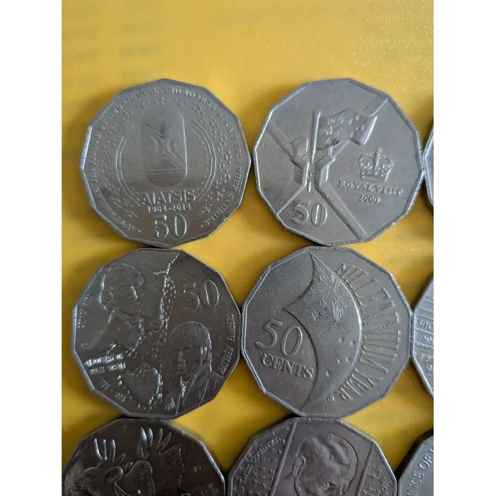 50c circulated coin bundle