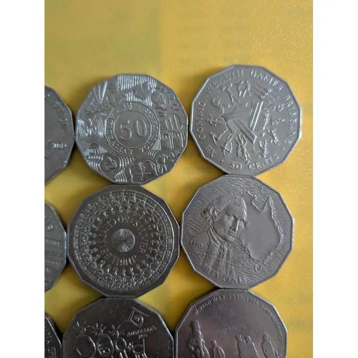 50c circulated coin bundle