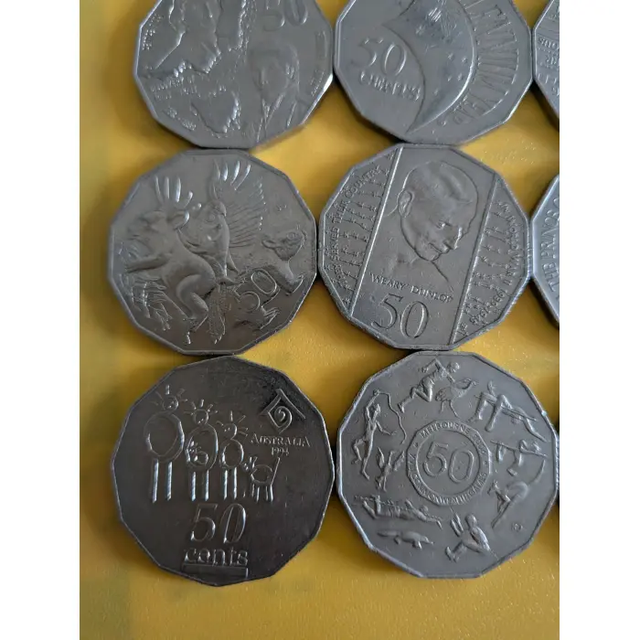 50c circulated coin bundle